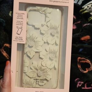 kate spade New York Cream Floral Phone Case
